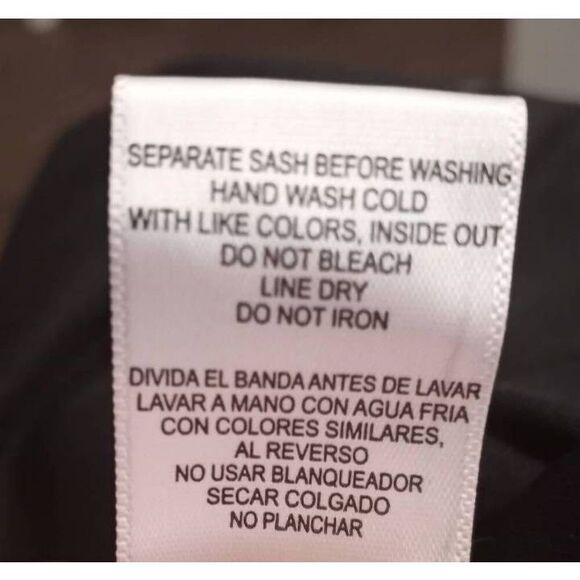 DANNY & NICOLE BLACK & PINK FLORAL MIDI DRESS SZ.10 EUC. - Picture 9 of 9